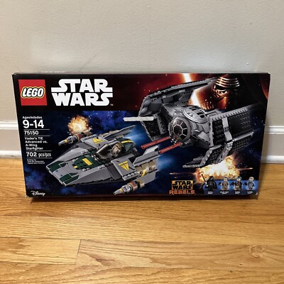 LEGO Star Wars: Vader's Tie Advanced Vs. A-Wing Starfighter (75150) Retired NEW