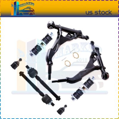 Fits 1994-2001 Acura Integra Set Of 8 Front Control Arm And Ball Joint Sway Bar