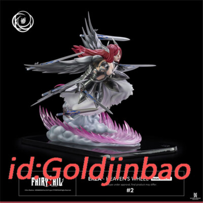 Fairy Tail Erza Scarlet Resin Statue In Stock Painted Original 1/6 Scale Anime