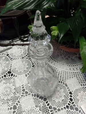 Vintage Crystal d Adriana Las Aves The Birds Decanter 24% Lead