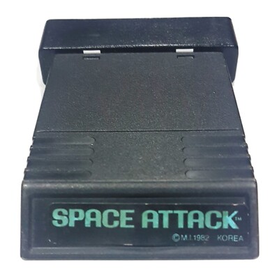  1982 Mattel/Atari VCS 2600 Cartridge SPACE ATTACK Arcade/Retro/Pixel/Modul