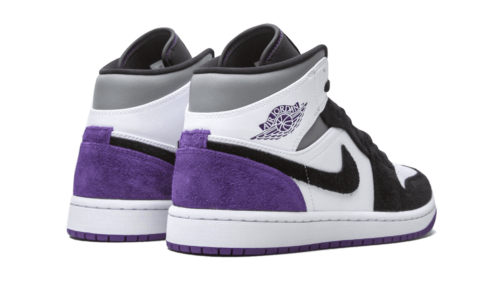 Nike Air Jordan Mid SE 852842-105 White Black Varsity Purple