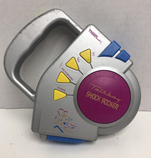 Vintage 1997 Tiger Electronic Handheld Talkboy Talk Boy Shock Rocker Rap Toy | eBay