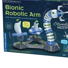 Innovative STEM Bionic Robotic Arm Kit - Learn Robotics with 300 Assembly Pieces