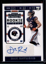 Dax Raymond 2019 Panini Contenders Rookie Ticket RC Auto #278 Bears Variation SP