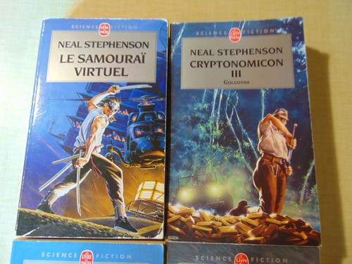 4 Bücher Neal Stephenson - Der Enigma Code Band 1 2 &3 + Der virtuelle Samurai - Bild 3 von 7