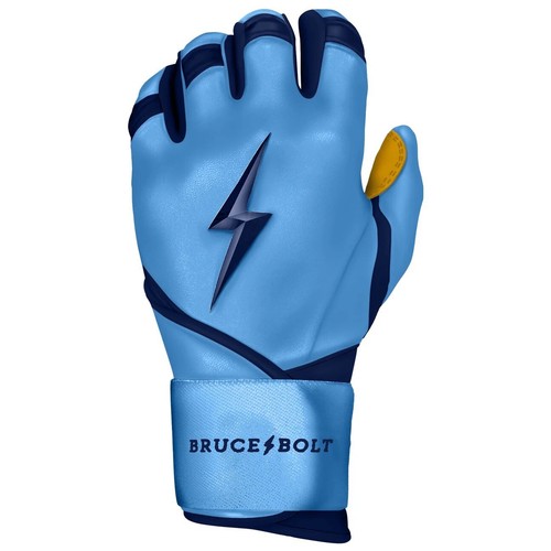 Bruce Bolts Father’s Day Long Cuff Batting Gloves Size Youth LargeNew