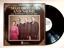 1968 The Sego Brothers & Naomi Somebody Touched Me Gospel Vinyl LP Record VG+