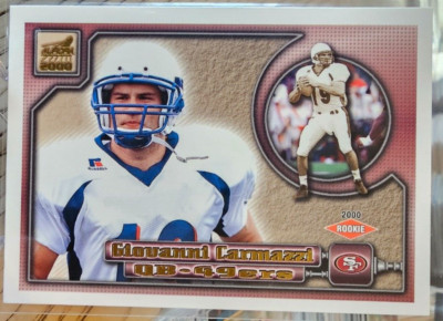 2000 Pacific Aurora Giovanni Carmazzi RC #125 San Francisco 49ers