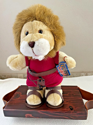 Kingdom Critters Plush Courageous Lion David and Goliath 1986 Sunday School