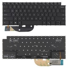 US Version Backlit Laptop Keyboard For Dell XPS 15 9510 9520 9700 9500 Precision