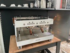 Ascaso Barista T plus 03/ 23 Siebträgermaschine Espresso Kaffee Latte weiß Gastro