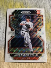 2022 PANINI PRIZM WHITE WAVE PRIZM ALEXANDER WELLS RC #38