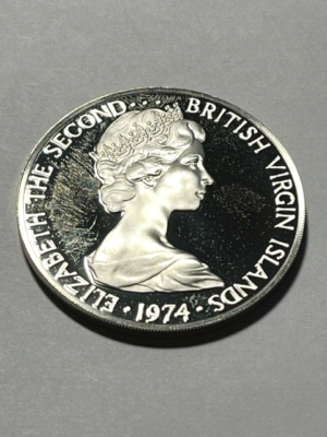1974 British Virgin Islands Dollar C/N Special Unc. #13378 | eBay