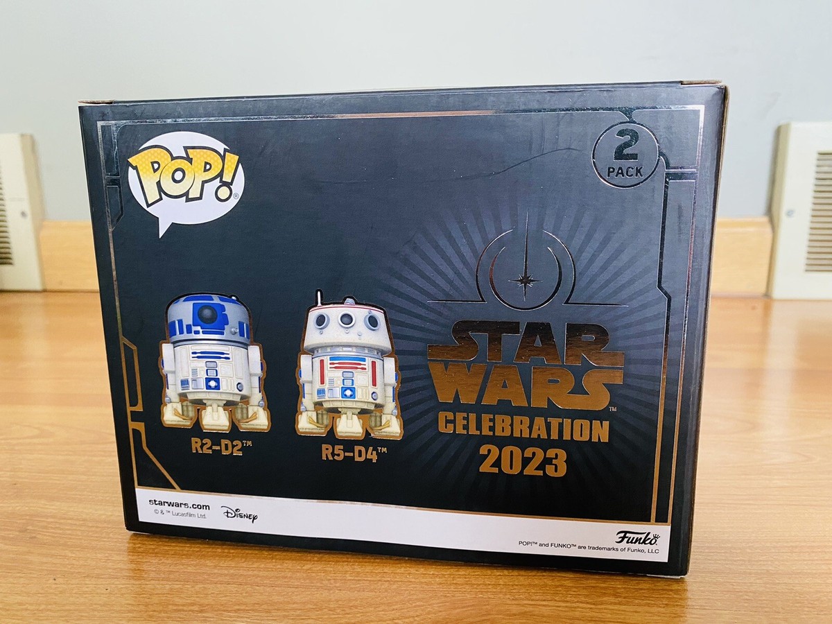 その他 Star Wars Celebration 2023 R2-D2 & R5-D4 Amazon.com: Funko POP! Star Wars Celebration 2023 R2-D2 and