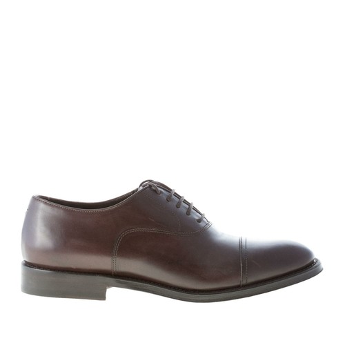 MIGLIORE scarpe uomo men shoes francesina in pelle testa di moro suola cuoio  | eBay