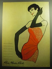 1958 Rose Marie Reid Cherie Swimsuit Ad - Delicately, brazenly, divinely