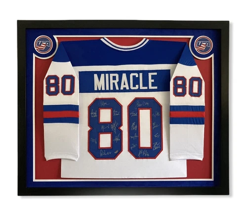 Hockey Jersey Framing NHL Frame Your Autographed Signed Jerseys Custom Framed