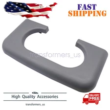 For Ford F250 350 1999-10 Center Console Cup Holder Replace Pad Light Flint Grey