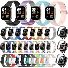 For Xiaomi Mi Watch Lite 3/Redmi Watch 3 Leather/Silicone/Metal Stap Band/Case