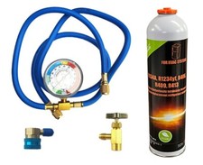 R12 Ersatz Kältemittel 370g (=1100g) Autoklimaanlage Befüllset Auto Klimaanlage