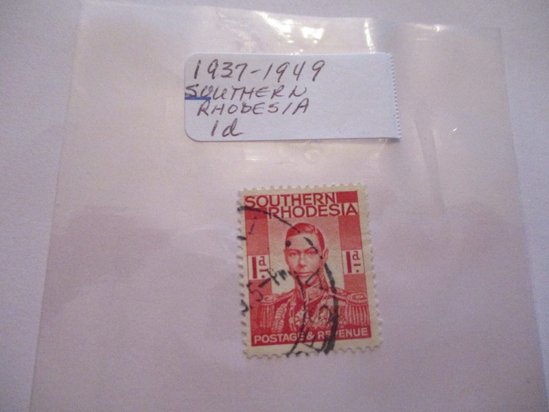 One 1937-1949  Postage Stamp - 1d Denomination