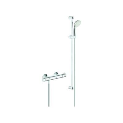 GROHE THM-Brausebatterie Grohtherm 800 34566_1 mit Brausegarnitur 900mm chrom