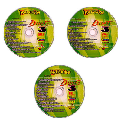 Chartbuster KARAOKE DUETS 9 Disc CD+G 5025-5131-5136 NEW In