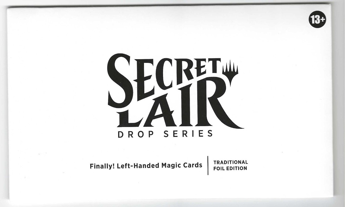 MTG Secret Lair Finally! Left-Handed Magic Cards [SEALED FOIL