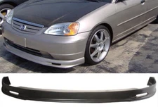 FIT 01-03 Honda Civic 2D/4D MU-Style Front LIP SPOILER PP PLASTIC USA SHIP