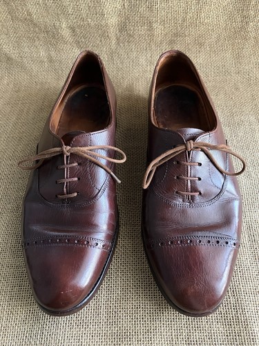 Crockett & Jones ASHTON Womens Brown Leather Derby Shoes Size UK 6 || EU 39 - 第 1/13 張圖片
