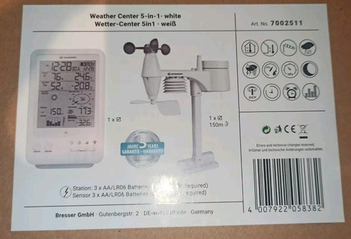 Bresser Wetterstation 5 in 1 weiß - Bild 2 von 5