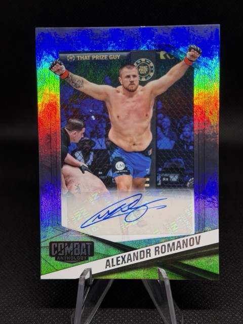 2025 PANINI COMBAT ANTHOLOGY AUTOGRAPH Alexandr Romanov auto