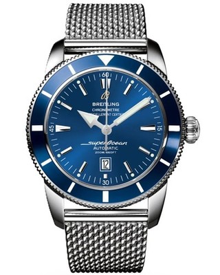 Breitling SuperOcean Heritage II Auto 46mm Blue Dial Men's Watch AB2020161C1A1