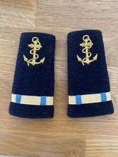 FOURREAUX D'EPAULES ASPIRANT MARINE NATIONALE GALON GRADE