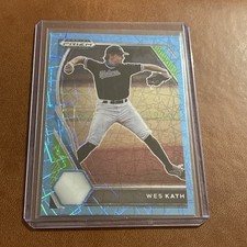 2021 Panini Prizm Draft Picks - Wes Kath #PDP57 Blue Velocity Prizm (RC) Free Sh