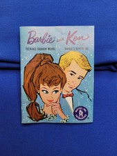 VINTAGE BARBIE KEN BLUE FASHION BOOKLET 1962 CATALOGUE JAPAN