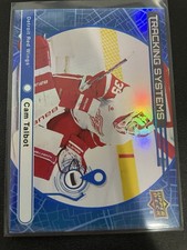 Upper Deck 2025-26 Series 1 Tracking Systems TS-2 Cam Talbot Detroit Red Wings