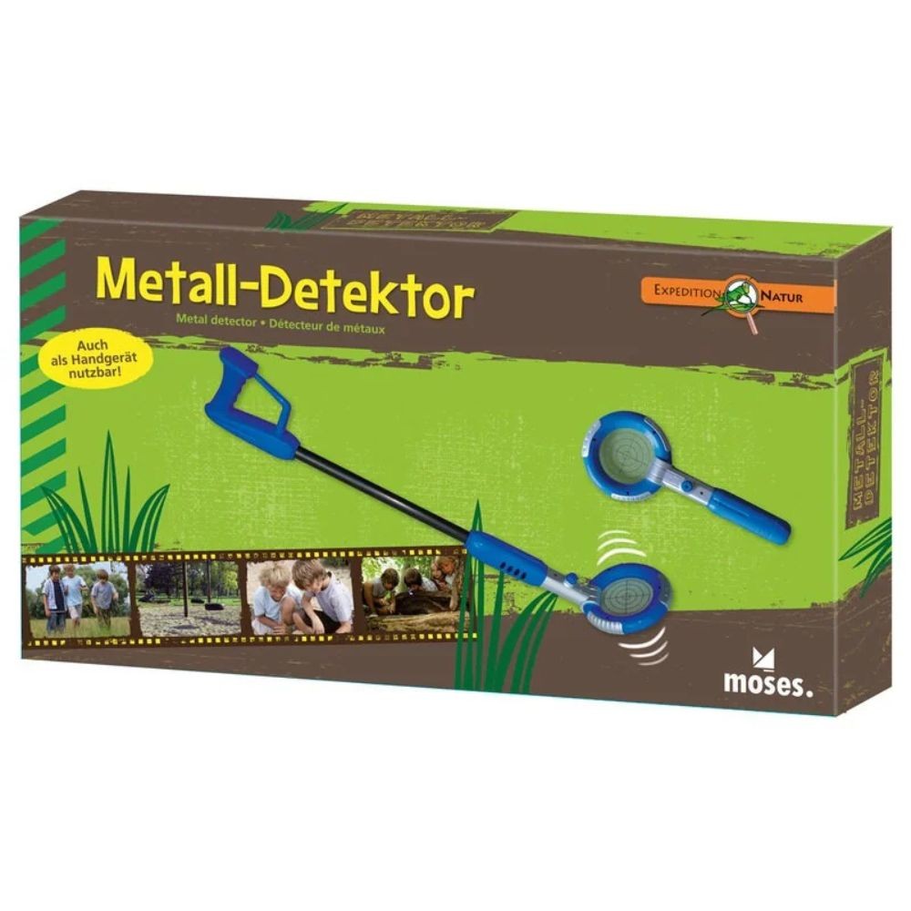 Détecteur de métaux extensible de 31 à 74 cm pour chasse au trésor