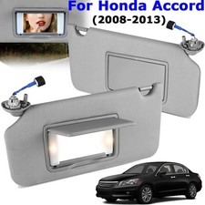 Left Driver Right Passenger Side Sun Visor Wlight For Honda Accord 2008-2013