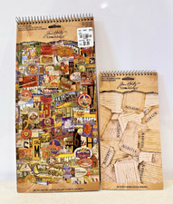 Tim Holtz Idea-Ology Salvage Stickers Destinations  Journaling Tickets