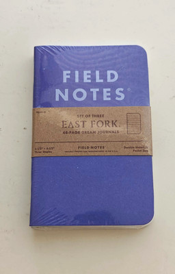 Filed Notes East Fork Dream Journal 3 Pack FNxEF-01 - New Sealed Pack