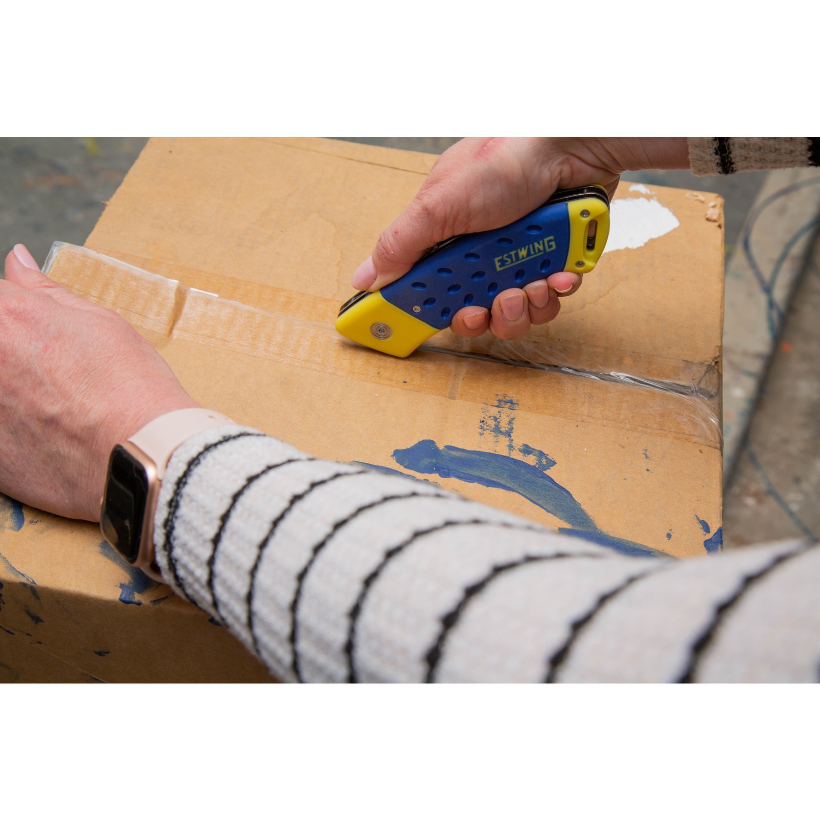 Estwing 2-In-1 Folding Jab Saw Utility Knife (24-Pack) 42466-CASE-24