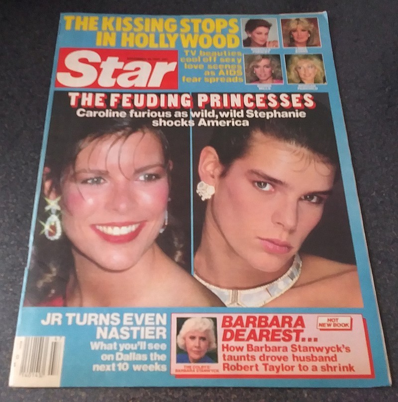 Star Magazine Nov 19, 1985 PRINCESS STEPHANIE-BEA ARTHUR-TONY DANZA-TANYA TUCKER