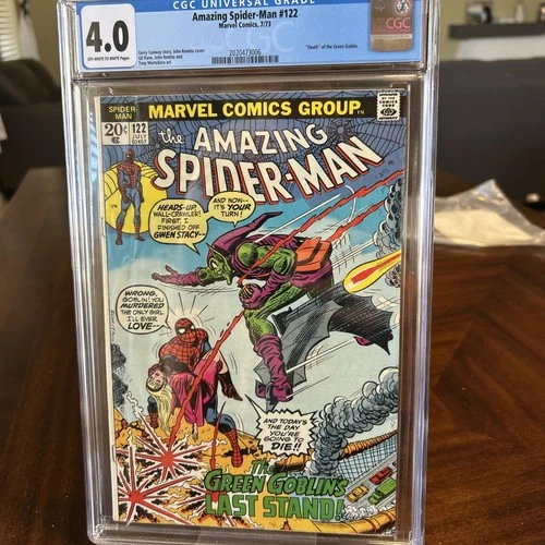 Amazing Spider Man #122 1973 Cgc 6.0
