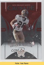 2004 Leaf Rookies & Stars Crusade Red 17/1250 Deuce McAllister #C-9 READ 0a1