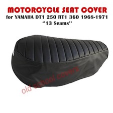 Motorrad Sitzbezug Passend für Yamaha DT1 250 RT1 360 1968-1971 13 Nähte