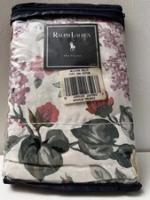 Vtg’87 ‘Polo Ralph Lauren ‘Allison’ Floral Balloon Valance 84x20”100% Cotton NEW