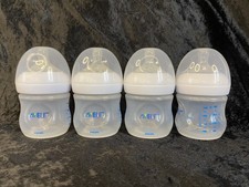 Philips AVENT Baby 4 oz. Anti-Colic Bottles/Rings/ 1 Nipples/Covers 4-pack