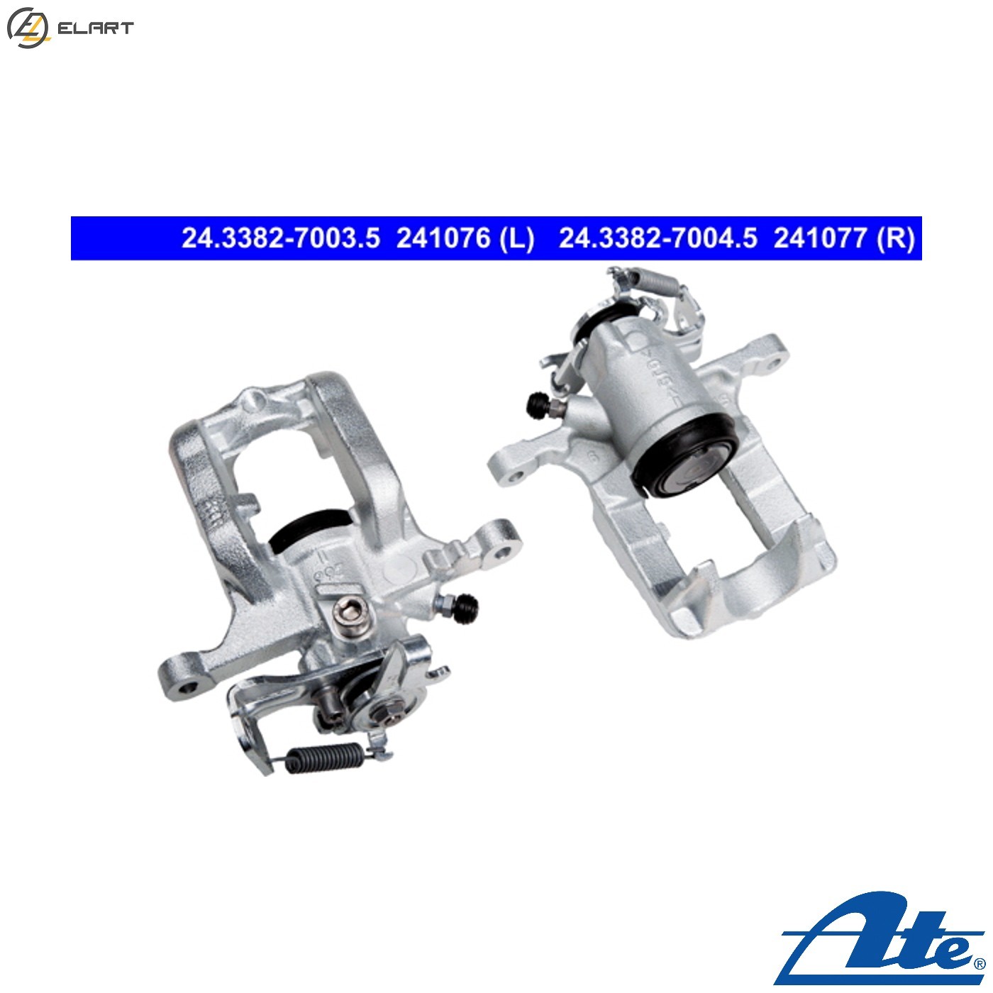 BRAKE CALIPER 24.3382-7004.5 FOR VAUXHALL ASTRA/Mk/VI CASCADA/Convertible 1.4L